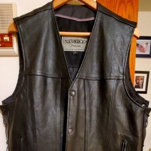 Men's Leather Vest
